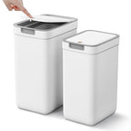MOPALL 2 Pack Bathroom Trash Can by MOPALL