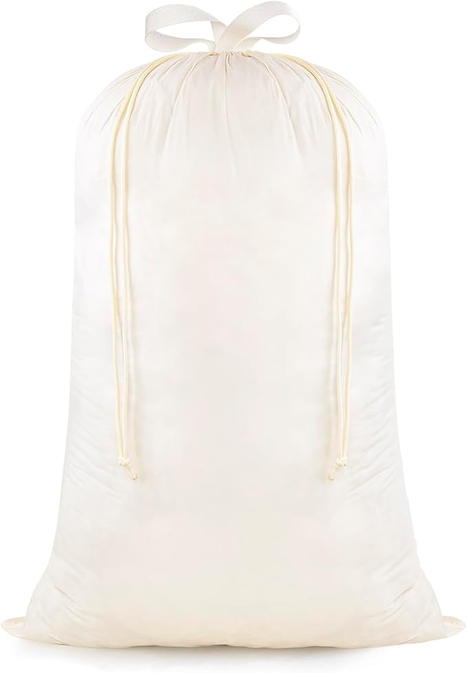 Heavy Duty Laundry Bag, Laundry Basket Liner Replacement, Drawsting Top by WiseBoy