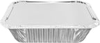 100 Pack 1 lb Disposable Aluminum Foil Pans Meal Prep Take Out Food Containers - Image 3