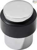 KHTUMEWARE 2 Pack 1-1/2 in Floor Door Stopper, Polished Chrome Door Stop by khtumeware