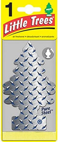 Little Trees Pure Steel, 6 Pack by LITTLETREES