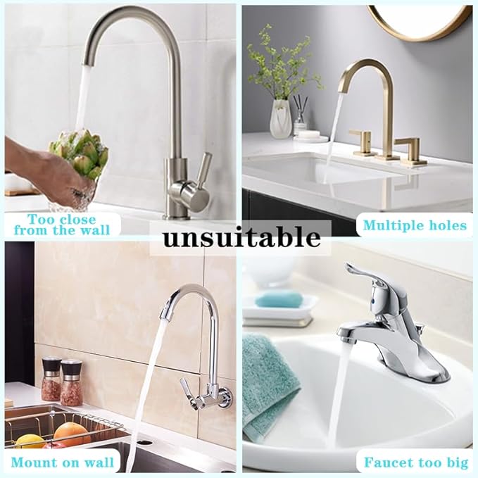 Kitchen sink faucet guard, 17.7”silicone sink splash guard, Faucet splash guard - Image 6