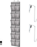 GORILLA GRIP Over the Door Shoe Organizer, 12 Large Breathable Mesh Pockets by GorillaGrip