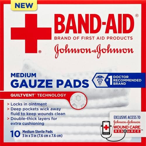 Band-Aid Brand Cushion Care Non-Stick Gauze Pads, Individually-Wrapped - Image 2