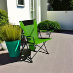 Kijaro Dual Lock Portable Camping Chairs - Enjoy the Outdoors with a Versatile Folding Chair, Sports Chair, Outdoor Chair & Lawn Chair - Dual Lock Feature Locks Position – Ireland Green - Image 8