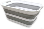 SAMMART 42L Collapsible Plastic Laundry Basket by SAMMART