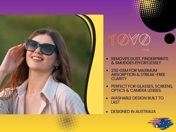 Microfiber Lens Cleaning Cloth for Glasses & Camera | 6 Packs |Australian - Image 9