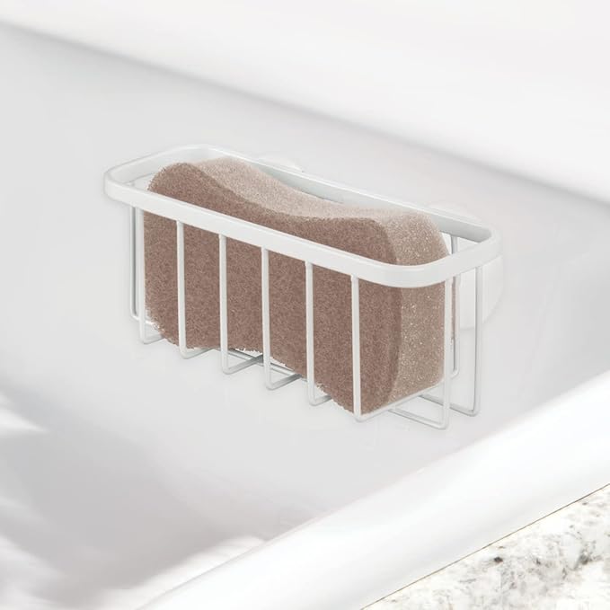 iDesign Rust-Resistant Stainless Steel Sponge Holder - Image 5