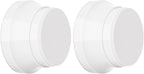 2PC Door Stoppers for Wall, 1.65 x 0.9 Inch Door Knob Wall Protector by Sckeinwg
