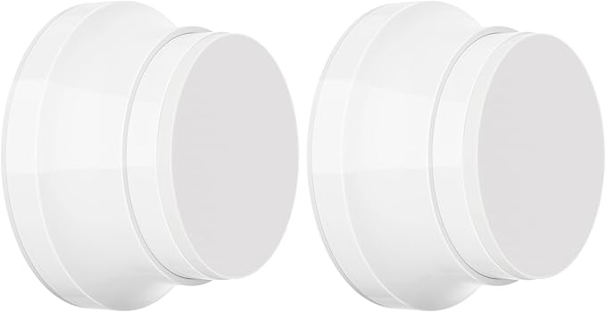 2PC Door Stoppers for Wall, 1.65 x 0.9 Inch Door Knob Wall Protector by Sckeinwg