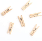 CCINEE 150 PCS Mini Wooden Clothespins, 1 Inch - Image 7