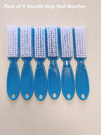 6Pcs Nail Brush for Cleaning Fingernails, Handle Grip Cleaning Brush for Nail - Image 4