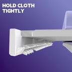 Disposable Sweeper Dust Mop, No-Touch Attach & Remove Cloth Instantly, - Image 5