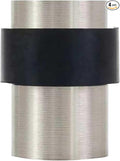 KHTUMEWARE 4 Pack 2 in Floor Door Stopper, Brushed Satin Nickel Door Stop by khtumeware