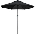 Sunnyglade 9' Patio Umbrella Outdoor Table Umbrella with 8 Sturdy Ribs by Sunnyglade