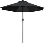 Sunnyglade 9' Patio Umbrella Outdoor Table Umbrella with 8 Sturdy Ribs by Sunnyglade