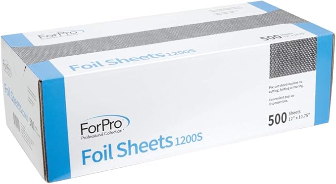 ForPro Professional Collection Embossed Foil Sheets 1200S, Aluminum Foil - Image 2