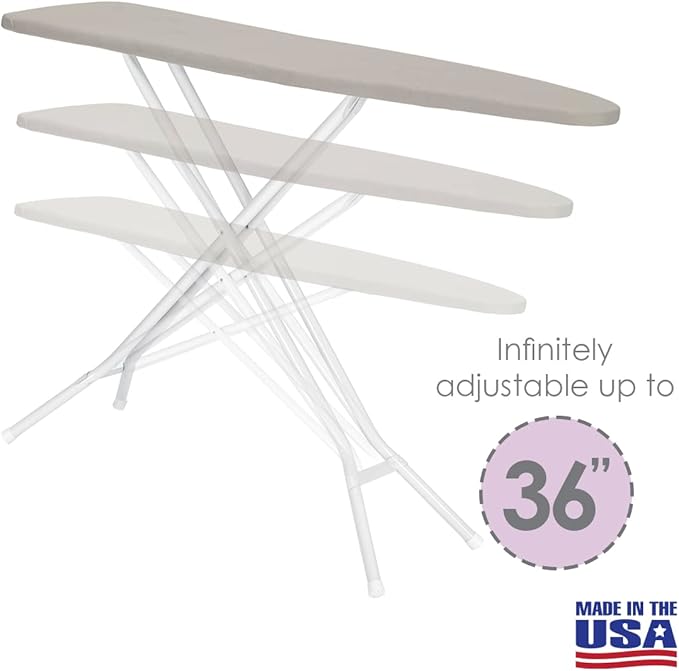 Full Size Ironing Board Made in USA – Space Gray by Seymour Home Products 4 - Image 3
