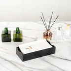 Luxenap 15.8 X 7.9 Inch Linen-Feel Guest Towels, 50 Lettered Hand Towels - Image 9