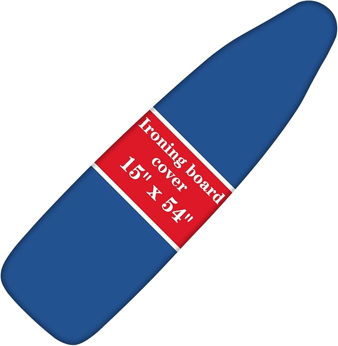 Ironing Board Cover, Full Size Scorch Resistant Padding, Silicone Coating by UFETGYG