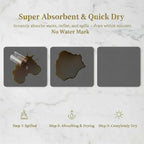 Dish Drying Mat Super Absorbent – 24" x 16" Coffee Mat - Image 4
