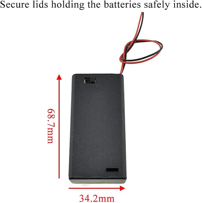 HAHIYO 3V AA Battery Holder Bundle - Image 2
