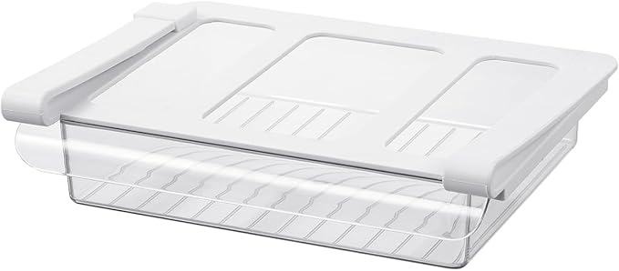 Pull-Out Fridge Drawer Organizer by Bronkeeper
