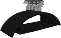 MIZGI Premium Velvet Hangers 50 Pack Heavyduty- Non Slip No Shoulder Bump Suit by MIZGI