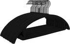 MIZGI Premium Velvet Hangers 50 Pack Heavyduty- Non Slip No Shoulder Bump Suit by MIZGI
