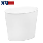 iDesign Small Oval Trash Can - Image 2
