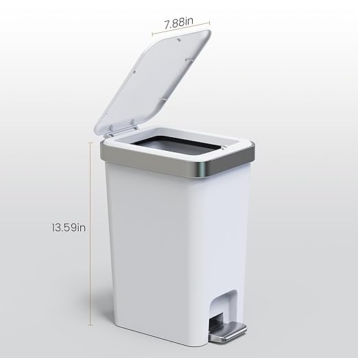 2Pack Small Bathroom Trash Can - Image 7