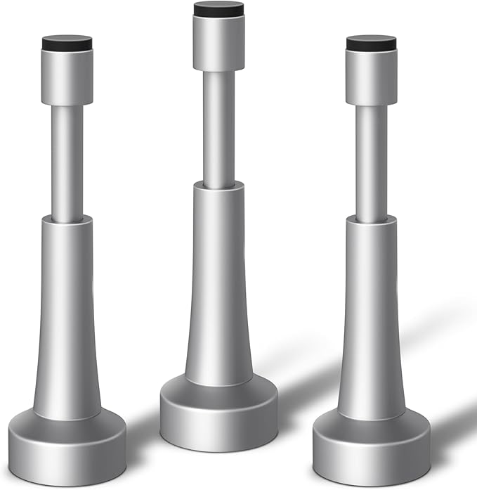 3PCS Spring Door Stoppers for Wall by brieieziy