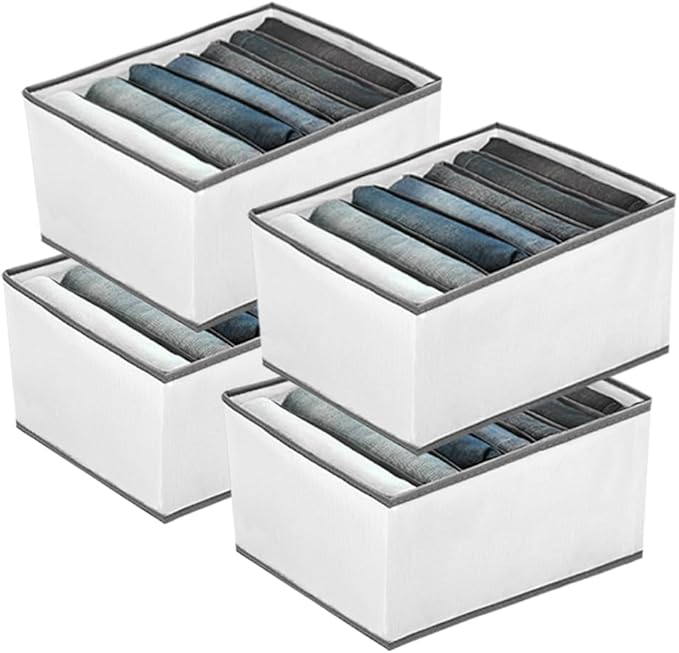 4 Pack Wardrobe Closet Organizer and Storage by EASEVE