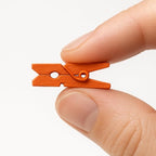 LWR CRAFTS Wooden Mini Clothespins 100 Per Pack 1" 2.5cm - Image 2