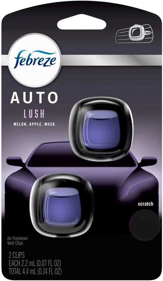 Febreze Car Vent Clip Air Freshener, Odor Eliminator by Febreze