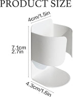 Electric Toothbrush Holder Wall Mount, 304 Stainless Steel Self-Adhesive - Image 4