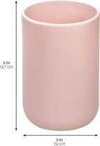 iDesign Toothbrush Holder with 3 Divided Sections - Image 3