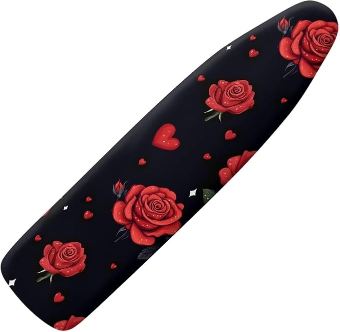 Ironing Board Cover and Pad 15 x 54 Heavy Duty Rose Iron Board Covers Standard by Oamsistay