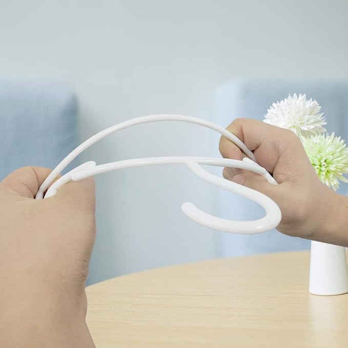 GoodtoU Baby Hangers 100Pack Kids Plastic Baby Clothes Hangers - Image 4