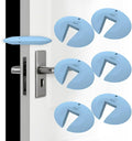 Door Pinch Guard and Door Slam Stopper, Durable Silicone Door Finger Pinch Guard by Neobay