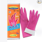 Mamison Quality Kitchen Rubber Gloves. Non-Slip Reusable Kitchen & Cleaning by QualityKitchenandHome