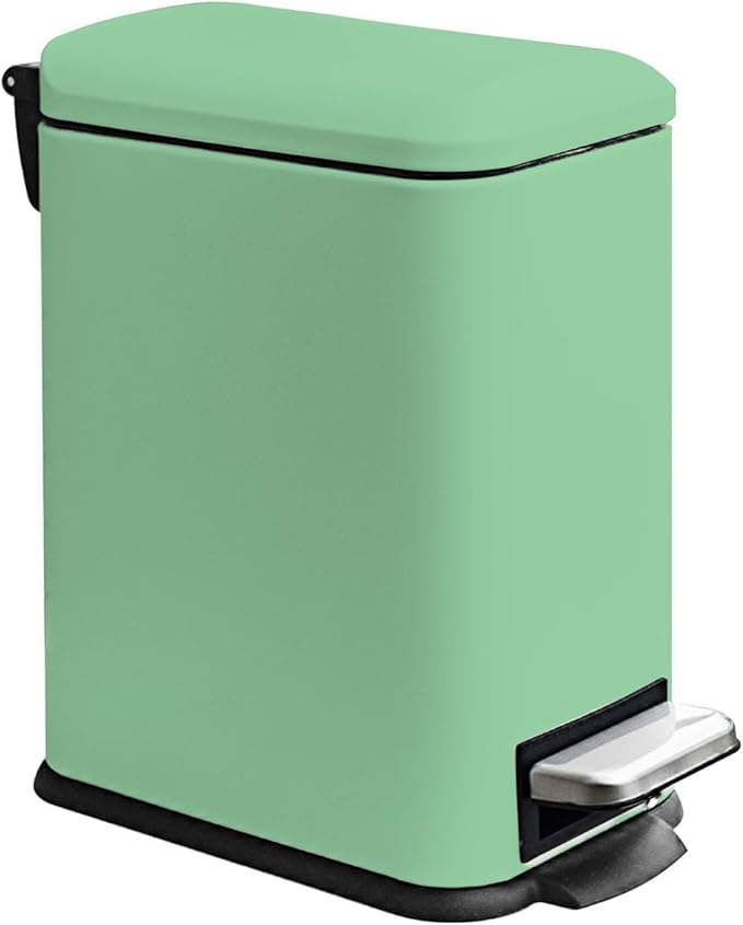 JM.YIPENG Bathroom Rubbish Bin, 5 Litre Cosmetic Bin, Small Waste Bin by JM%C2%B7YIPENG