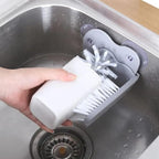 Sink Water Bottle Cleaning Brush Glass Cup Brush Suction Wall Lazy Cup Brush - Image 4