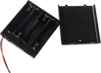4Pcs 4 Slots 1.5V AA Battery Case Holder 4 x 1.5V AA Battery Spring Clip - Image 6