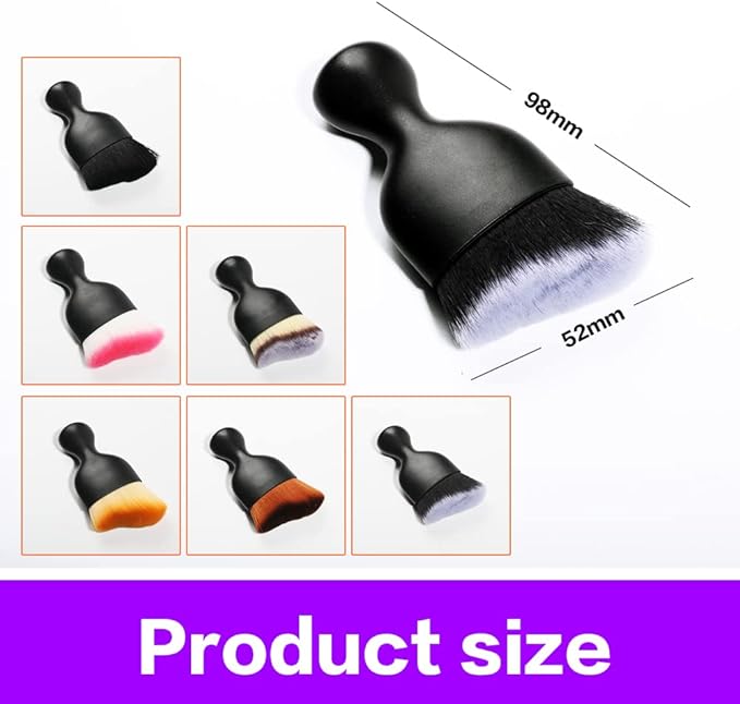 Car Interior Detailing Brush, Soft Bristle Cleaning Brush Car Detailing Brush - Image 5