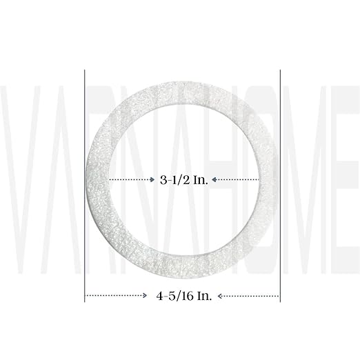 O-Ring Strainer Gasket Set, 2 EPE O-Ring Gasket, 1 Rubber Seal Ring and 1 Paper - Image 2
