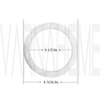 O-Ring Strainer Gasket Set, 2 EPE O-Ring Gasket, 1 Rubber Seal Ring and 1 Paper - Image 2