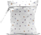 Wet Dry Bag, for Swimsuit, Dirty Yoga Gym Clothes, Makeup Bag, Waterproof by zcyxuuw