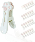 Plastic Clothespins Laundry Clothes Pins-24 Pack, Traceless Clothes Pegs by MEOVVZOO-YourHouseholdExpert