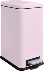 Bathroom Trash Can with Lid, 16.7L/ 4.4 Gallon Trash Can with Removable Inner by JM%C2%B7YIPENG